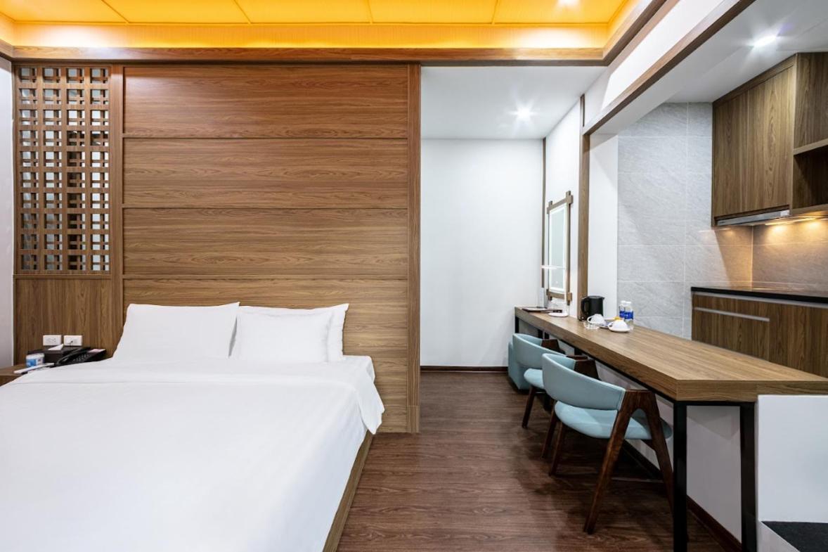 A25 Hotel - 21 Nghia Tan Hanoj Exteriér fotografie