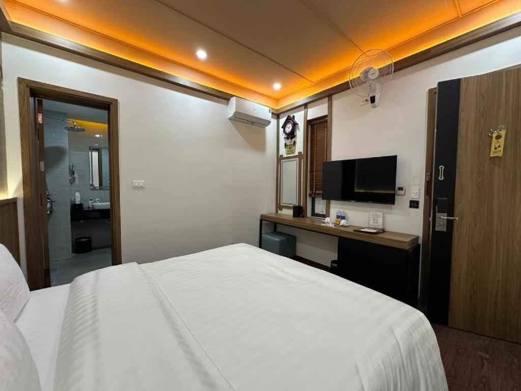 A25 Hotel - 21 Nghia Tan Hanoj Exteriér fotografie